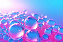 Abstract Background With Bubbles