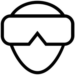 Canvas Print - Online Marketing Vector Line Icons 


