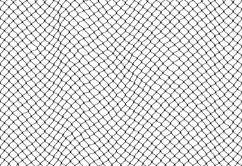 soccer goal mesh, fishnet pattern or fish net background, vector seamless texture. black rope net pa
