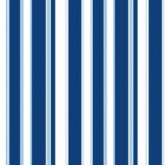 Seamless pattern with classic nautical stripes in shades of blue and white illustration.