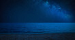 © New Africa - Amazing starry sky over sea at night