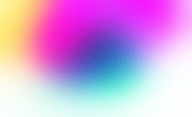 Wall Mural - light purple pink blue color gradient background blurred neon color flow, grainy texture effect, fut