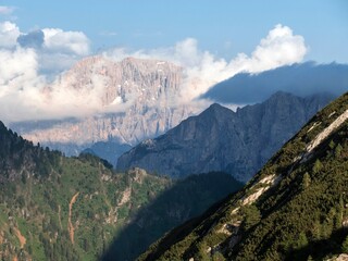 Canvas Print - dolomite dolomites apls italy