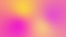 Abstract Pink And Yellow Gradient Background Animation