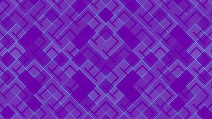 Aufkleber - Cyclic digital seamless loop animation of an abstract bright neon pattern. Modern concept background. 3d rendering. 4K, Ultra HD resolution