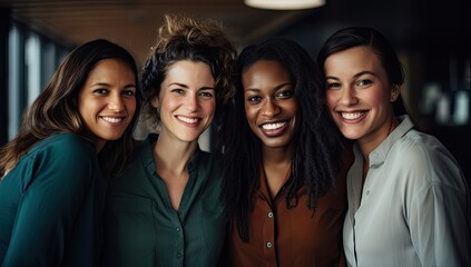 Empowering Women in the Workplace Inclusivity: Celebrating International Women's Day with Diversity Equity Inclusion (DEI) in the Education Industry with Multiracial Female Teachers.