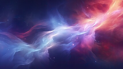 Wall Mural - nebula background with space