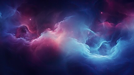 Wall Mural - neon nebula background space