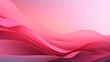 abstrakte Welle in den Farben Rosa und Lila, im Stil subtiler Farbverläufe Generative Ai