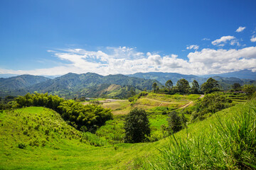 Rural landscapes in Colombia