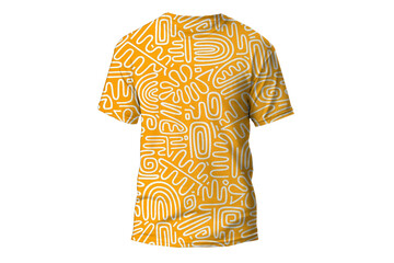 Wall Mural - Beautiful Patterned and Colored T-Shirts