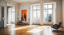 L'intérieur D'un Appartement Haussmannien à Paris.