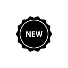 Poster - new badge icon flat trendy style illustration on white background..eps