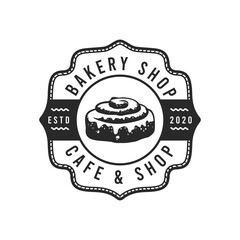 Bakery Shop logo templates, Bakery shop emblem set. Sweet bakery badge label and logo	