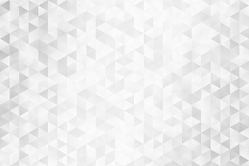abstract polygonal mosaic background. grid triangles geometric pattern in grey shades. modern silver