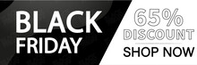 Black Friday - Bannière Vectorielle
