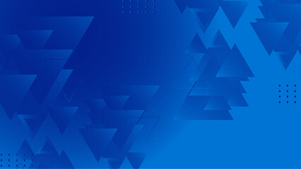 Abstract banner web blue geometric overlapping technology corporate design background.
