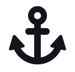 Ship anchor icon vector illustration
