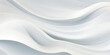 canvas print picture - Abstrakter Hintergrund mit Wellen Weiß - mit KI erstellt	