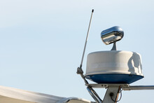 Antenna Radar Metal Search Beam Boat Sky