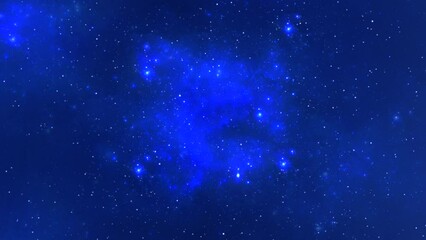Wall Mural - space flight into star field birth and death star zone. 4k 3d fly through space galaxy in universe. 