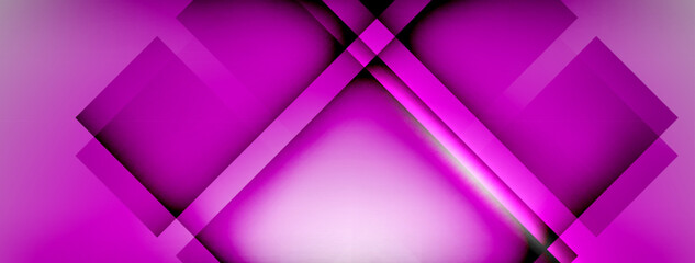 Abstract lines geometric techno background layout