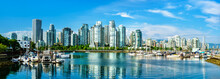 Skyline Of Downtown Vancouver At False Creek - British Columbia, Canada