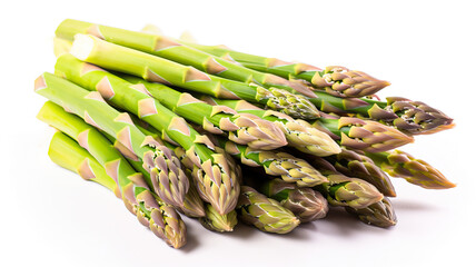 green asparagus on white background,fresh asparagus,asparagus,green asparagus