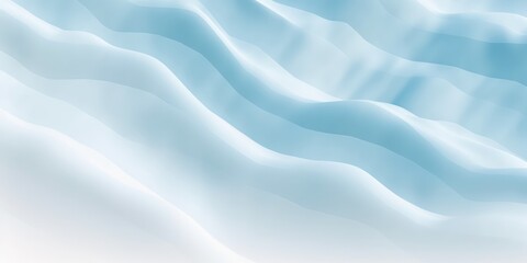 Wall Mural - Light blue background abstract texture of wavy ripples with a gradient transition to white