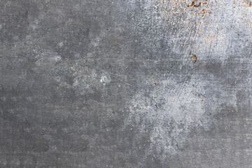 Canvas Print - Old grunge dirty rustic scratched galvanized sheet steel texture  background