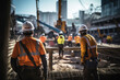 © EmmaStock - construction worker team in construction site