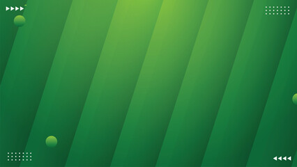 Poster - abstract green background with diagonal lines background