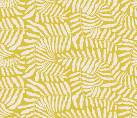  palm leaf leaves seamless pattern.	