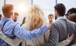 © Katsiaryna - Business people, group diversity and communication together for teamwork