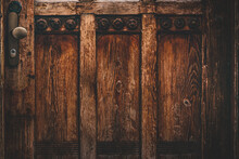 A Wooden Door Close Up, Texture