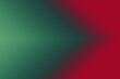 Weicher Farbübergang, Farbverlauf von grün nach rot, mit geometrischer Form; als Hintergrund, mit viel Platz für Schrift