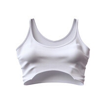 Crop Top. isolated object, transparent background