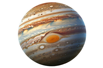 jupiter. isolated object, transparent background