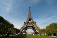 Eiffel Tower In Paris, France; Paris, France