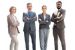 © ty - Group of businesspeople standing together on a transparent background