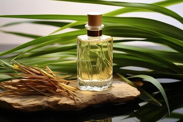 Poster - vetiver aromatic oil.
