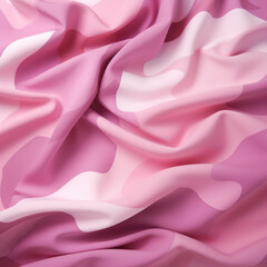 Pink military background, Abstract background, textile texture, folds, pastel colors. High quality photo