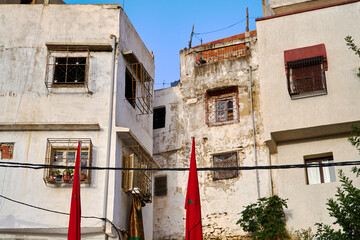 Wall Mural - Old street in Moroccan town