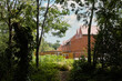 New build houses encroaching on to woods or green space in UK