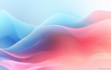 Gradient abstract style wireframe background