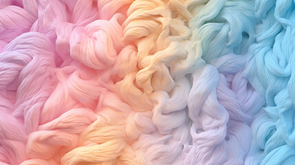 Wall Mural - Background with organic and random shapes with pastel colors.