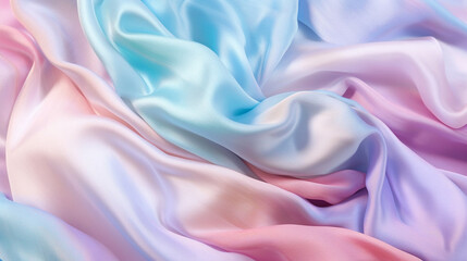 Wall Mural - Background with organic and random shapes with pastel colors.