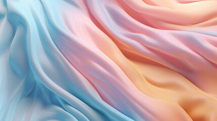 Wall Mural - Background with organic and random shapes with pastel colors.