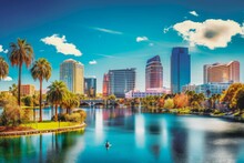 Orlando Florida Travel Destination. Tour Tourism Exploring.