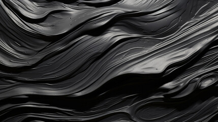 Wall Mural - backgrounds with texture of acrylic paint of black color.